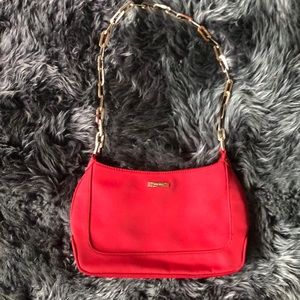 Maroon purse